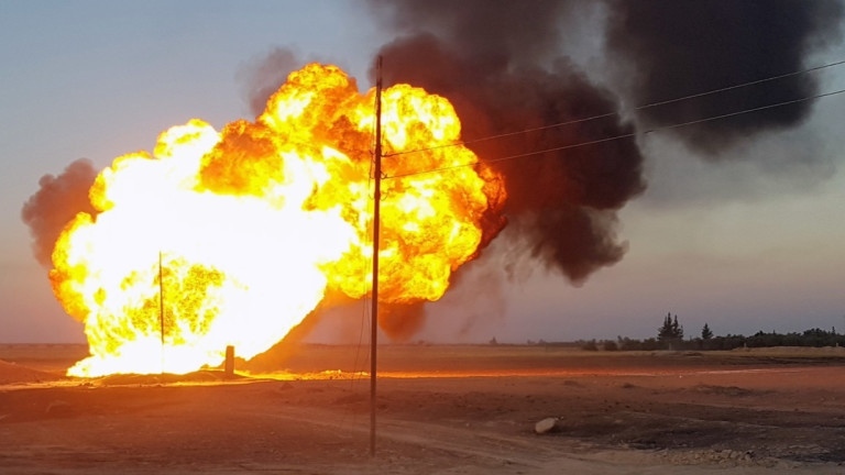 Огромна експлозия разтърси центъра на Донецк